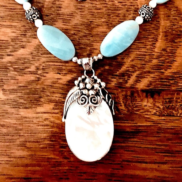 $118 Meran Designer Estate Necklace Sterling Marked Meran 925 INDONESIA - Picture 2 of 5